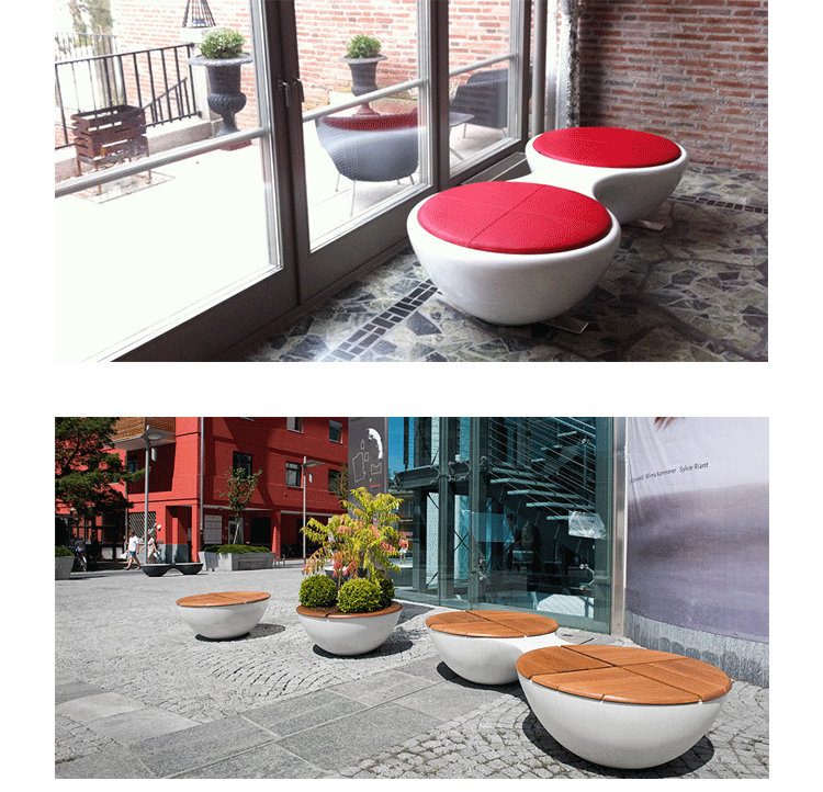Fineline thiết kế nội thất sáng tạo UNION 2-SEATER BENCH đậu pod phân - Nội thất văn phòng bàn làm việc gỗ cao su