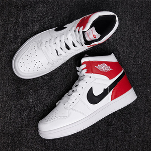 运动板鞋aj高帮秋季潮莆田潮鞋空军一号