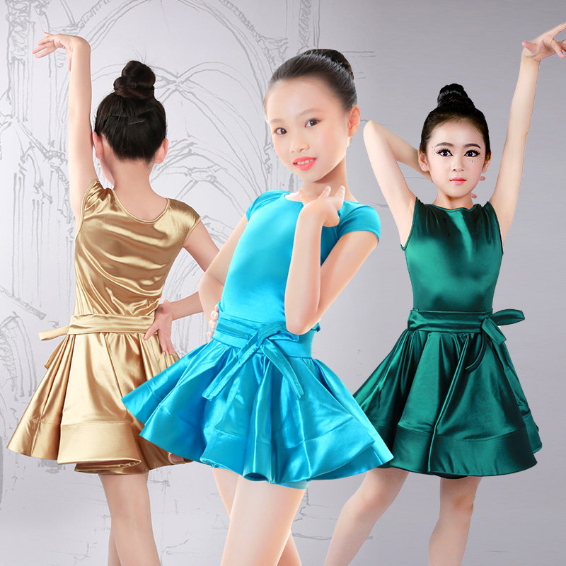Children Latin dance costumes girls Latin dance dresses Early childhood Latin rules for girls' competition Dance suits The practice