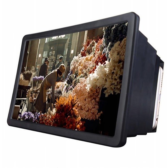 Điện thoại di động video khuếch đại màn hình kính lúp HD màn hình lớn tạo tác khung phổ quát lười biếng xem TV - Phụ kiện điện thoại di động ốp lưng huawei nova 3i