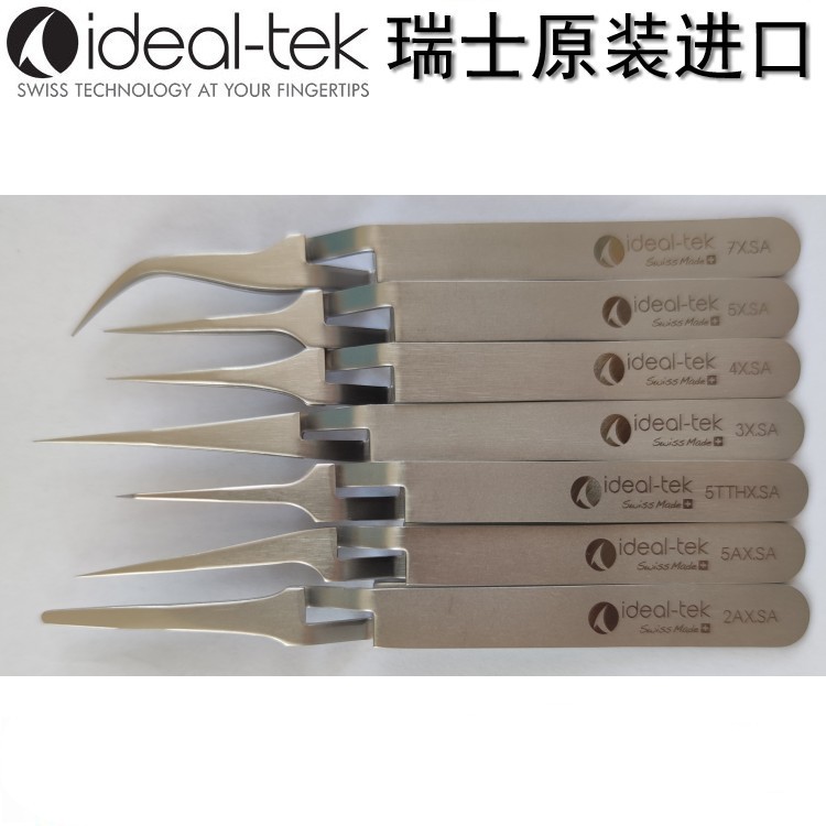 TEM Copper Mesh Bioelectron Microscope Laboratory Reverse Clips Switzerland Imports Fine Ultra Sophisticated Self-Lock Tweezers