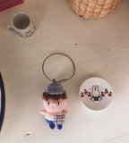 Брендовый плетеный милый брелок ручной работы, Южная Корея, с медвежатами