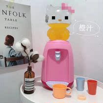 Simulation kindergarten baby Childrens House mini can drink water dispenser toys can store drinks kitchen
