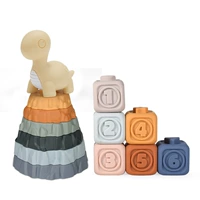 Brachiosaurus вулканический круг 6 слоев + 6 блоков