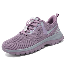 туфли 老北京布鞋女新款春季老人鞋宽头防滑软底舒适透气中年妈妈运动鞋