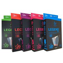 One to six-star table tennis racket horizontal shot straight carbon fiber finished shot gift box