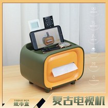 Pumps box household drawing room tea table creative Nordic light luxury in multi-function remote control to collect tissue box