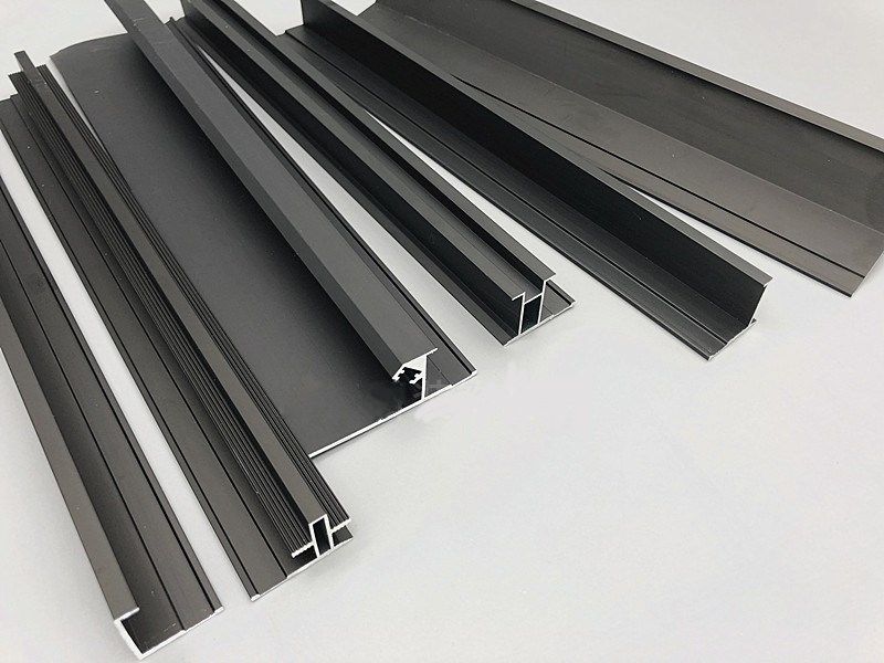 18mm wall panel aluminum alloy decorative line aluminum alloy line closing I-shaped waist line skirting line corner top line