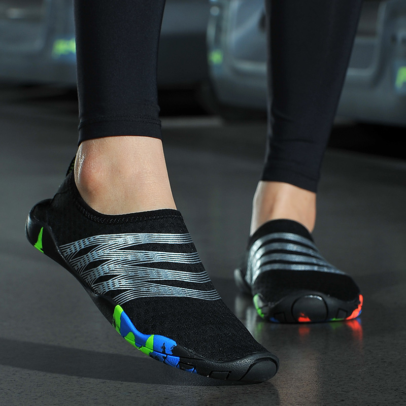 Indoor Sneaker Men Treadmill Special Shoes Non-slip Silent Jump Rope Shock Absorbing Breathable Yoga Women Soft Bottom Socks Shoes