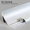 Surface-Mounted Luminous Corner Line Lights, No Ceiling Required, Gypsum Line Lights, Living Room Corner Wall Washers, Reflective Light Troughs