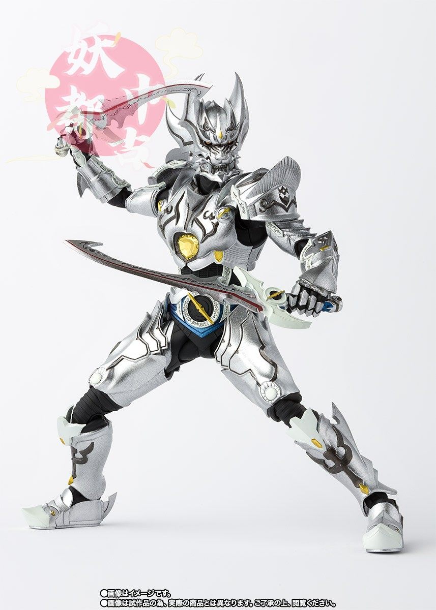 现货万代SHF 真骨雕绝狼银牙骑士ZERO 牙狼GARO 银牙