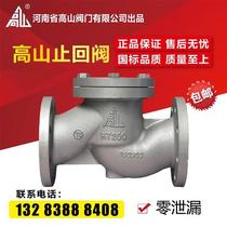 Alpine Flange Check Valve H41H-16 25Q High Pressure Horizontal Lift Check Valve DN50