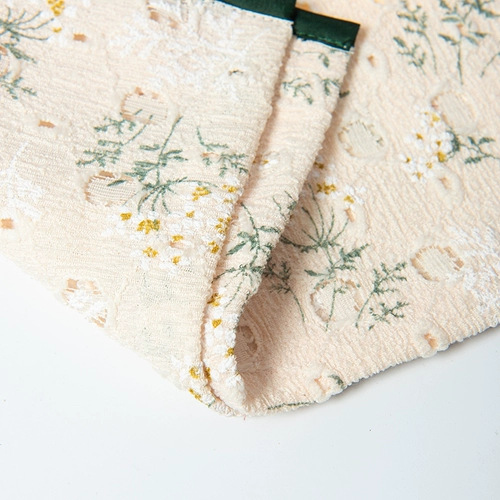 Кружевное ципао, свежее осеннее длинное платье, светлый стиль, подходит для подростков, средней длины