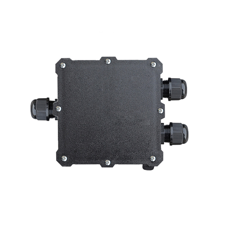 CENEN West Energy Outdoor Waterproof Case Indoor outdoor junction box Plastic housing Buried rain-proof PCB shell flame retardant black