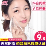 Кристаллическая тарелка, соскребающая женское прозрачное лицо красоты Тонкое лицо, меридианское лицо для детоксикации всего тела универсальное масштаб артефакт