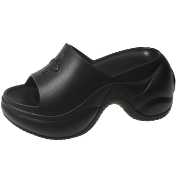 Youlanyi heightening korean version thick-soled high-heeled slippers