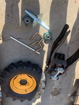 -0 bracket three kinds with 12 rack bracket 6012 five-tire floor 50 wheel plow sowing 0 plow