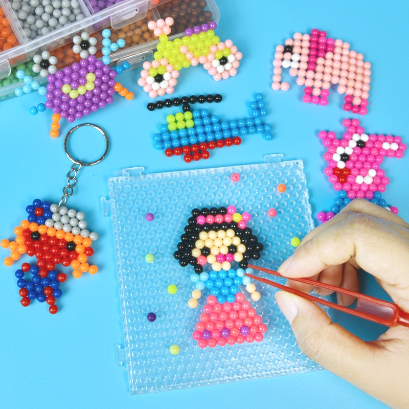 Children's Festival Water Mist Magic Pearl Children Diy Handmade Work Materials Bag Decoration Girl Toys Kindergarten Fine Arts
