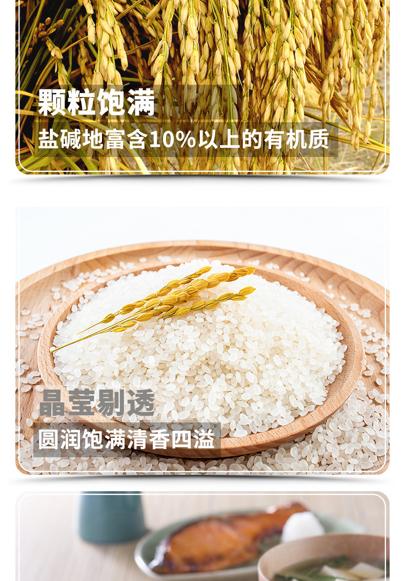 袁隆平 辽河基地大米 东北蟹田米 10斤 图6