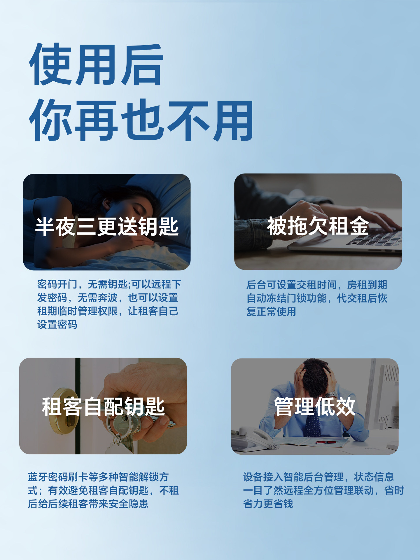 Tongtong Lock Smart Fingerprint Lock Wooden Door Lock Entry Door Electronic Password Lock Home Door Lock Guesthouse Rental Apartment Lock