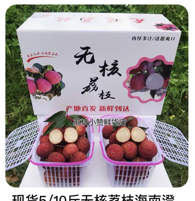 无核荔枝产地供应链