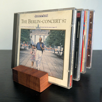 CD record desktop solid wood storage rack audiophile music record display rack CD