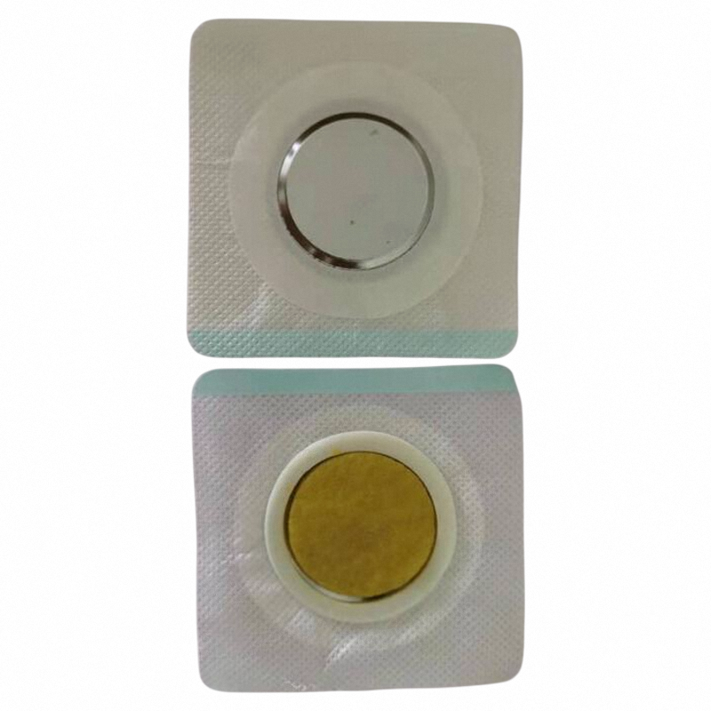 中医定向透药理疗电极片中频导入医用超声耦合铁碗磁吸一次性电极
