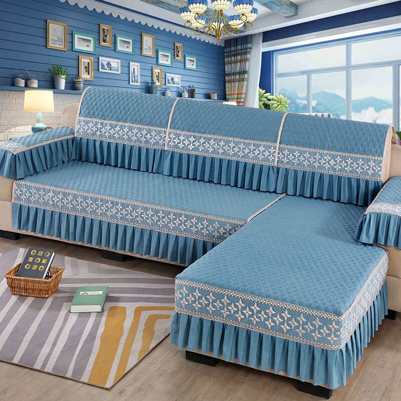 Sofa cushion four seasons universal non-slip cushion simple modern sofa cover all-inclusive universal cover backrest cushion cover cloth towel