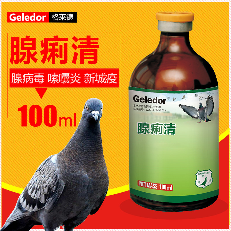 Gleride Dove Drug Big Whole Common Disease Coli colella adenovirus to stop laxative water green poop dove