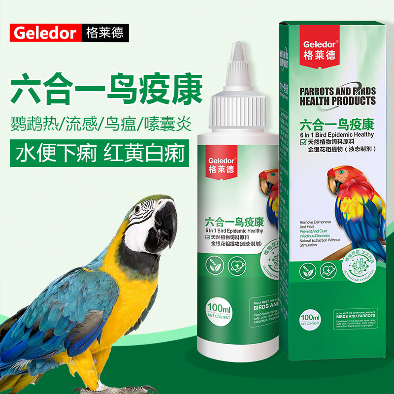 Parrot bird special diarrhea water green stool conditioning closed eyes fried hair cough sneeze cold common diseases complete psittacosis