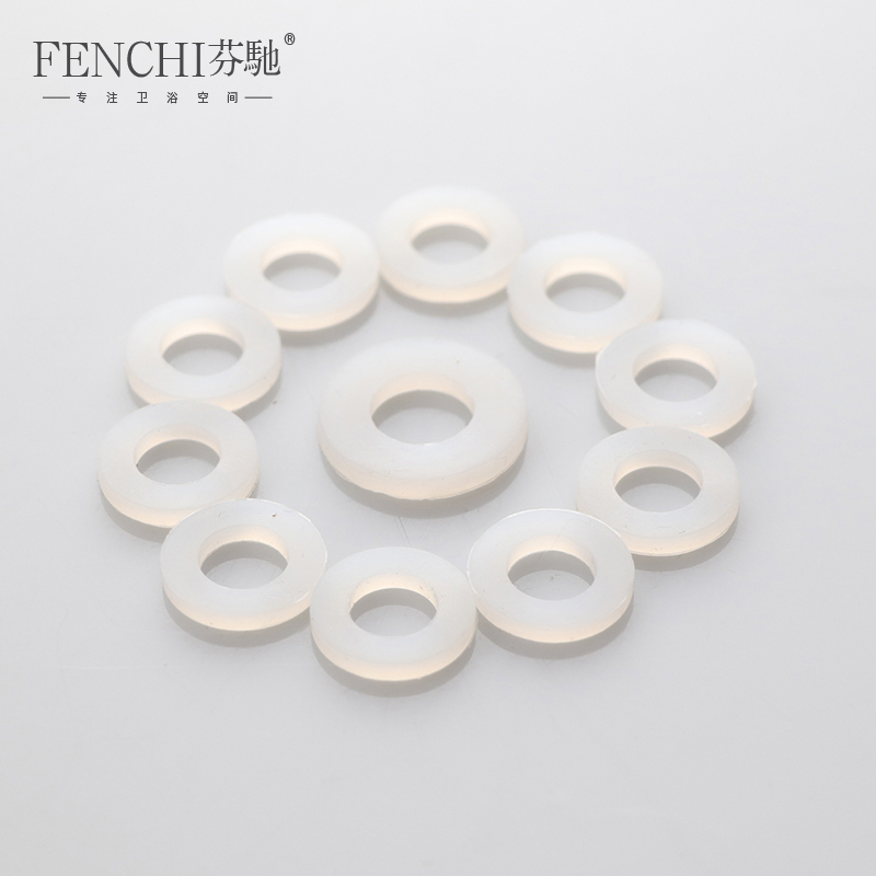 Fenchi 4 points 6 points with filter rubber gasket Faucet shower hose seal ring Bathroom accessories Silicone