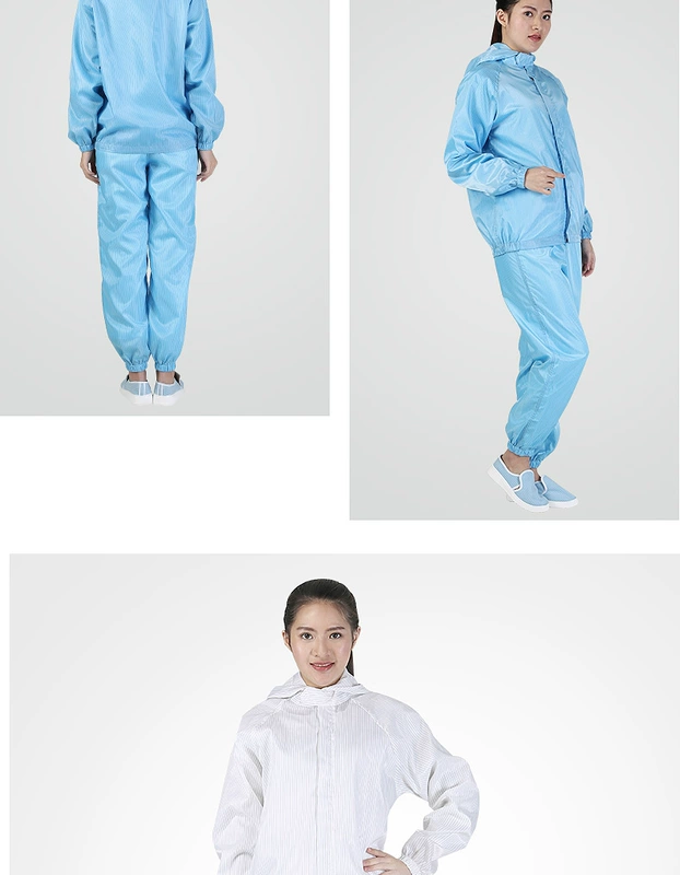 Nhà máy dược phẩm sạch quần áo tách bụi quần áo chống bụi chống tĩnh điện sạch xưởng quần áo làm việc quần áo thanh lọc quần áo khử trùng nhiệt độ cao quan ao phong sach quần áo tĩnh điện