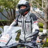 Мотобоя мотоциклетный костюм для мотоциклетов мужская мотоциклетная гонка на вытягивании одежды костюмы рыцаря с антиболочными водонепроницаемыми и теплыми четырех сезонами