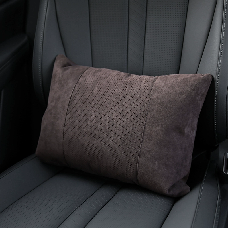 gối tựa cổ xe ô tô Tích hợp ghế thể thao cổ tựa đầu xe Alcantara Maybach đặc biệt BYD Han Seal Qin gối kê đầu giường gối kê đầu giường 
