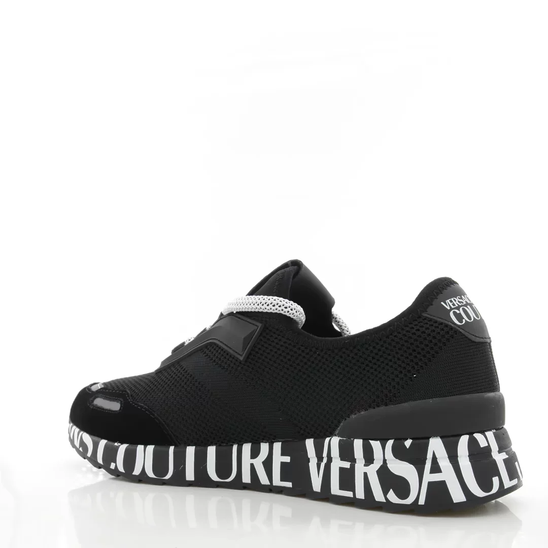 Высококачественные кожаные кеды Versace/Versace vj для мужчин, удобные, стильные повседневные низкие кеды E0YUBSN4 71249