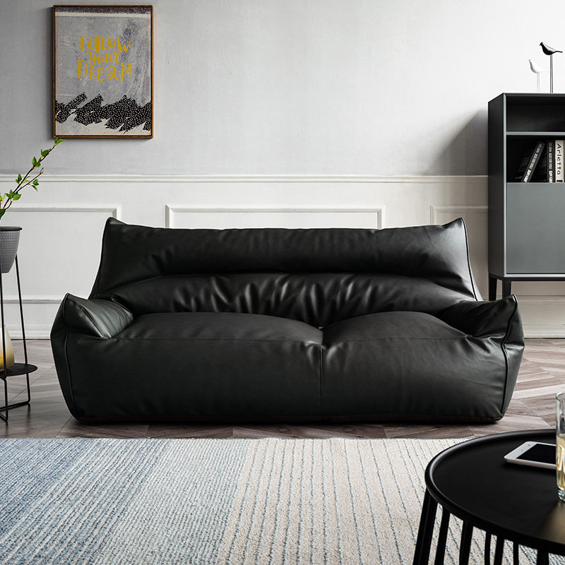 Lazy sofa bean bag tatami living room balcony bedroom single double net red rental house sofa bed recliner