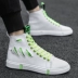 Giày Martin Giày nam đế bệt cho nam Giày cao gót nam Martin Giày mùa hè thoáng khí cho nam Giày cao gót thông thường - Giày ống chelsea boot nam hà nội Giày ống