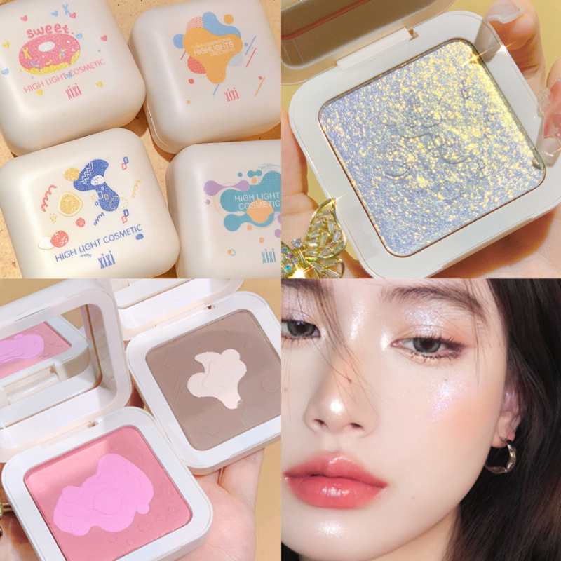 Tmall u first try the entrance repair plate high light blush all-in-one plate nose shadow shadow brighten u first try the entrance