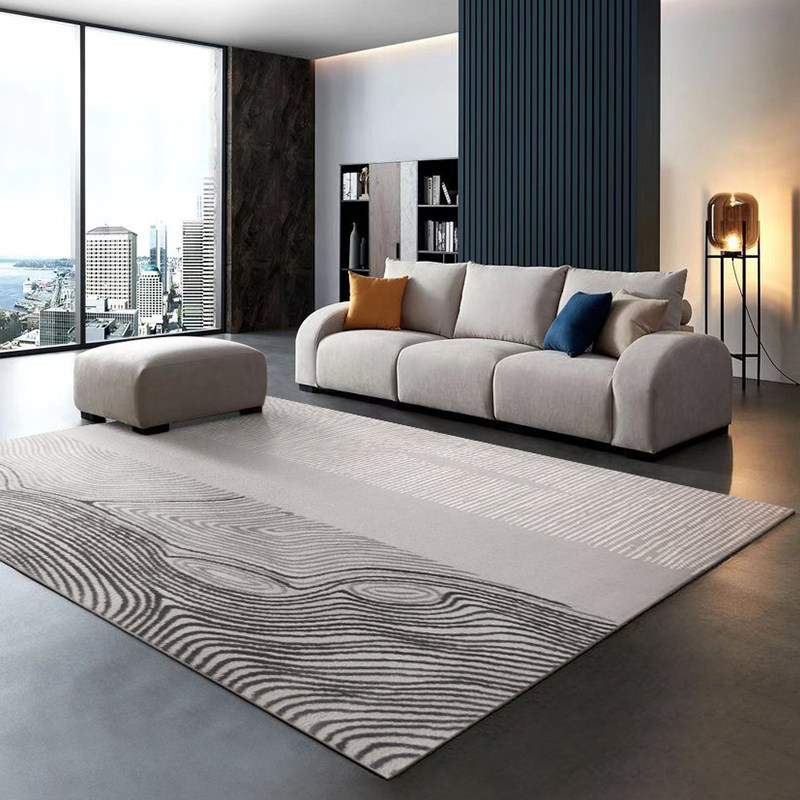 Turkey imported light luxury living room carpet modern Nordic bleak grey bedroom bedside blanket ins coffee table mat