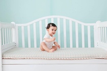 Baby mat newborn baby summer 15m1 8m bed crib kindergarten bamboo fiber ice silk mat