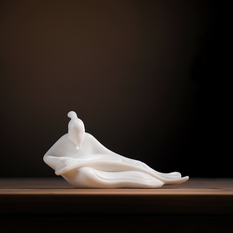 Dragon instrumental Zen Ceramics No Phase Buddha Figure Swing office Living room Boguaver Creative Soft Decorative Crafts Gift Hem