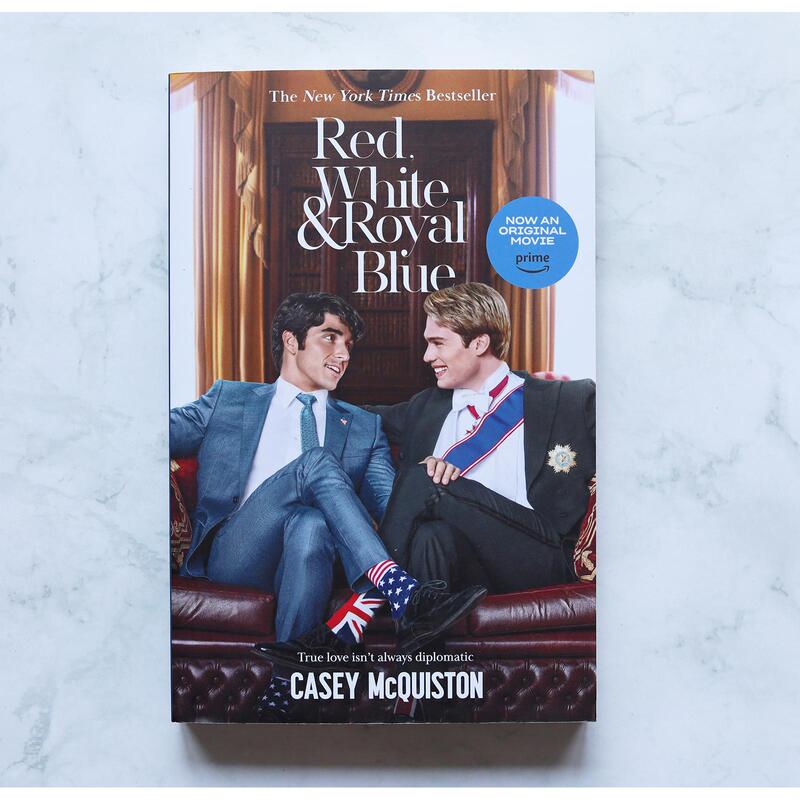 Original English Book Red White and Royal Blue Movie Cover Edition Original English Book Red White and Royal Blue Movie Cover Edition