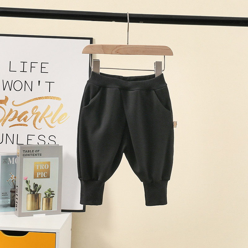 Boys and girls Harlen pants Spring and autumn children pants large PP lantern pants baby pants 01 - 3 years old