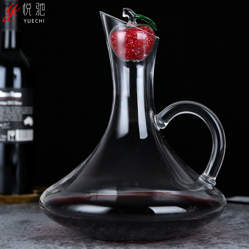 Douyin lead-free glass crystal red wine decanter home set wine European-style quick decanter wine dispenser