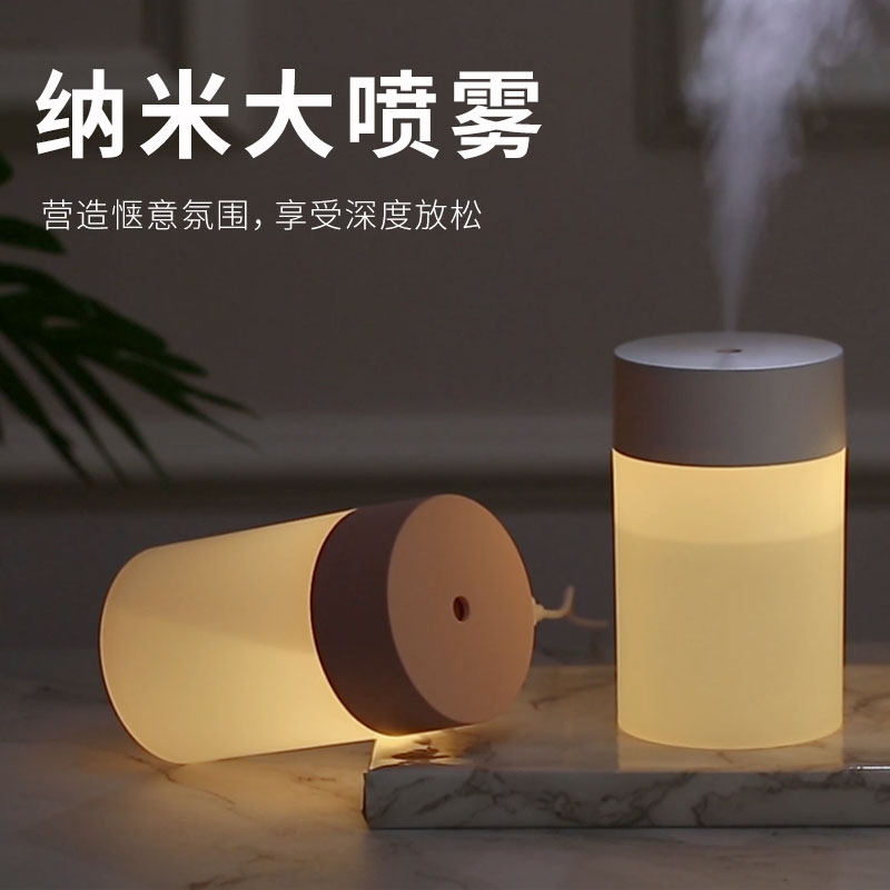 Humidifier Home Mute Small Bedroom Dorm Room Student Mini Office Desktop Portable Usb Wireless Rechargeable Car Air Incense Machine Car With Spray Car Cute Ins Wind