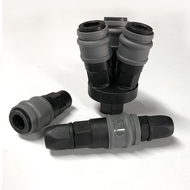 Pneumatically connected tripods second fork connector windpipe tee-two-pass quick joint tool air compressor accessories Grand total