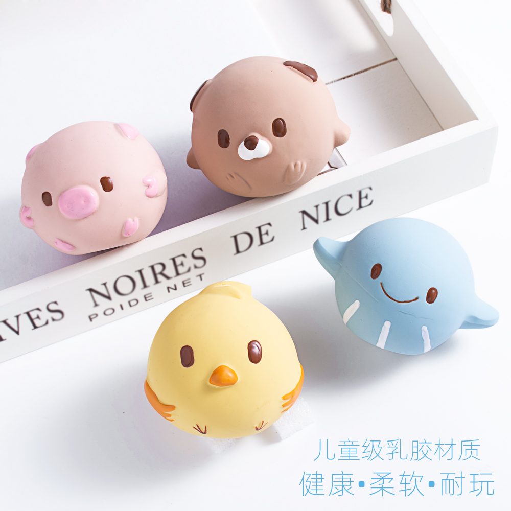 Japan sends Opetio pet small canine dog toy resistant to bite and sound latex better than bear teddy bomy