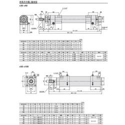 신제품 SMCRHCL32/RHCB321200/1250/1300/1350/1400/1500 고속 실린더 RH