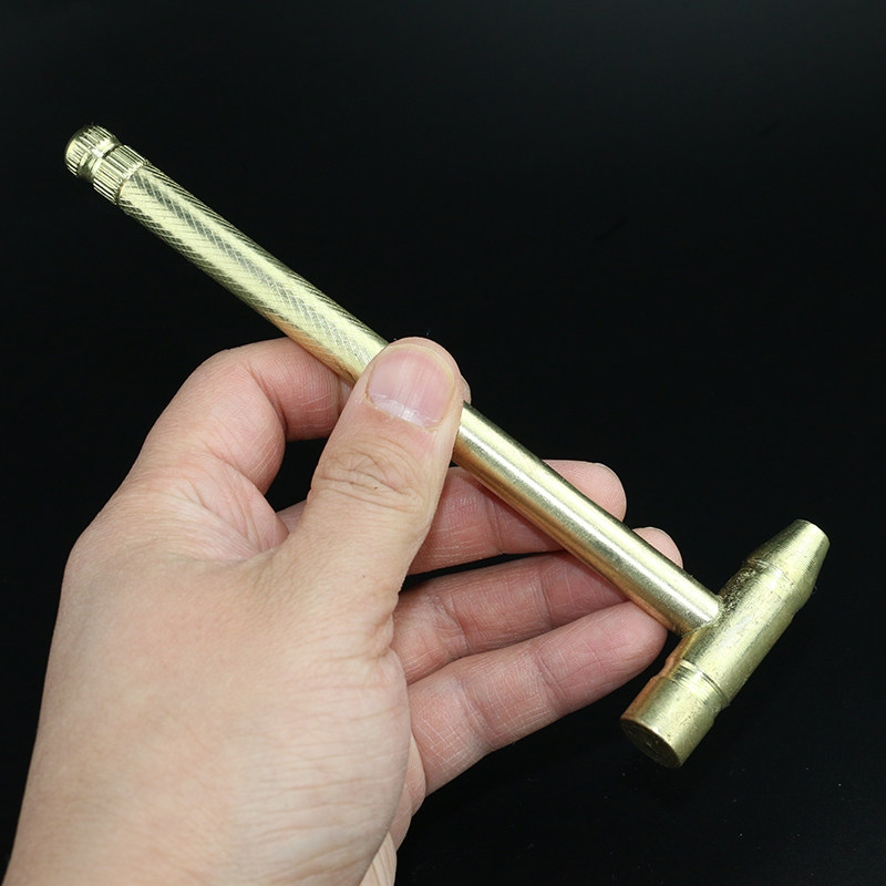 家用迷你小铁锤 钟表维修用双头小型榔头 DIY手工小号包胶把手