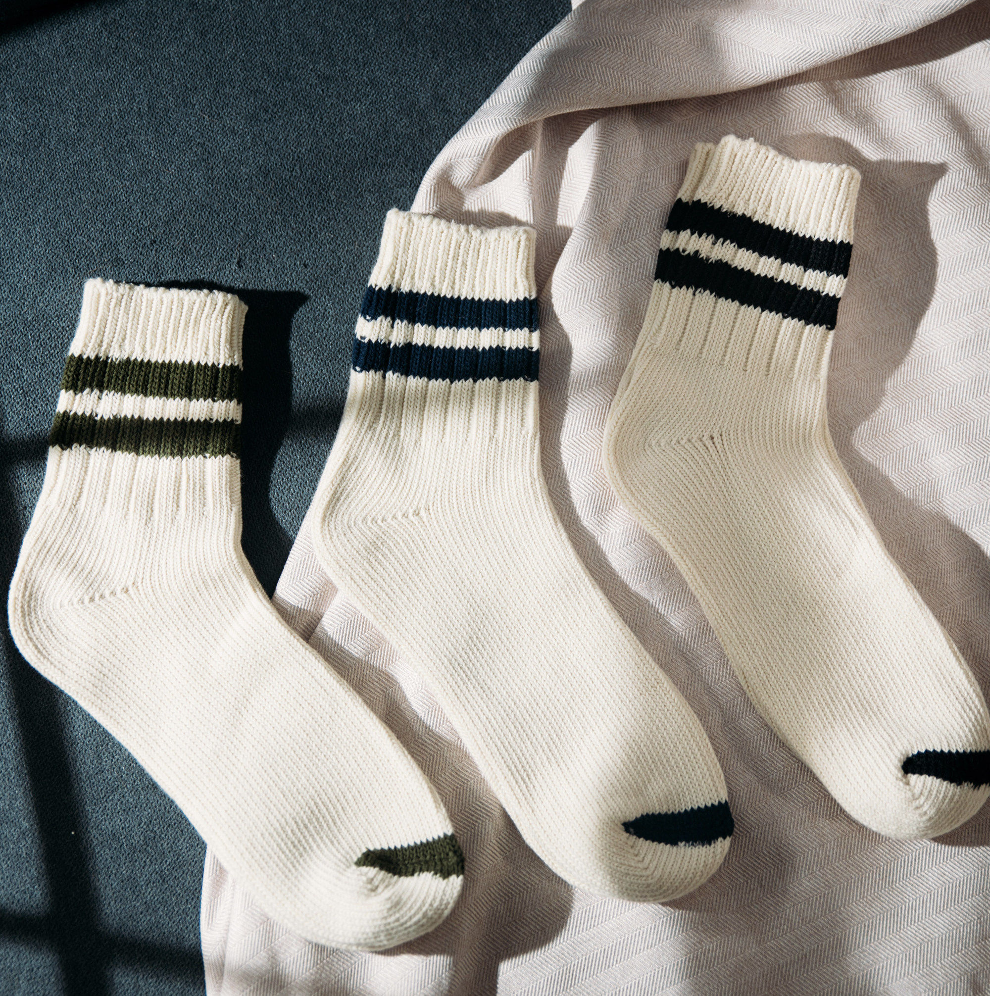 COSMOS Made Couple Couple for Renaissance Double Barber Strip Military Industry Wind Casual Organic Cotton Socks